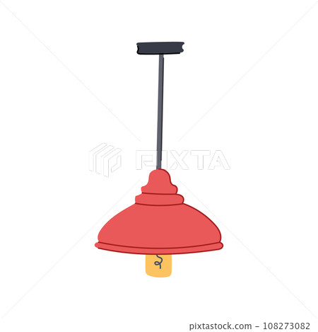 style chandelier cartoon vector illustration style chandelier cartoon vector illustration 108273082