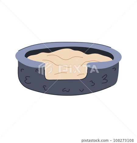 room cat house tree cartoon vector illustration 108273108