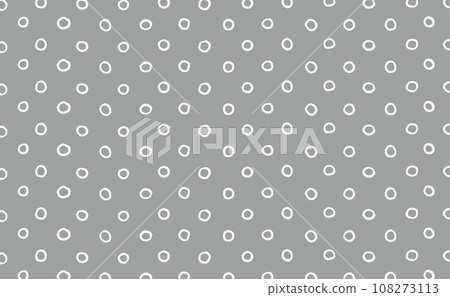 Rough hand-drawn ring dot background material gray 108273113