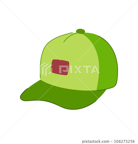 visor baseball cap cartoon vector illustration 108273256