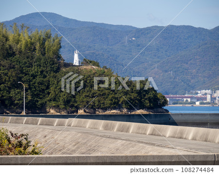 咲島燈塔。 (廣島縣三原市鷺鷂町) 咲島燈塔。 (廣島縣三原市鷺鷂町) 108274484