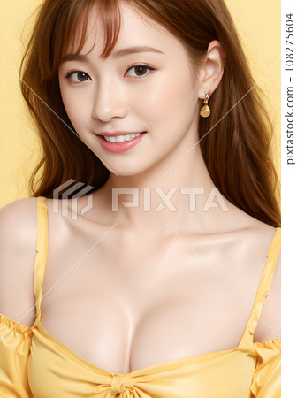 yellow woman yellow woman 108275604