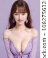 purple woman 108275632