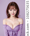 purple woman 108275635