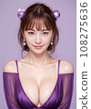 purple woman 108275636