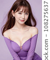purple woman 108275637