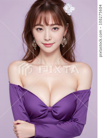 紫色的女人 108275684