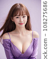 purple woman 108275686