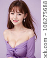 purple woman 108275688