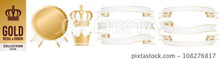 ribbon, ribbons, set 108276817