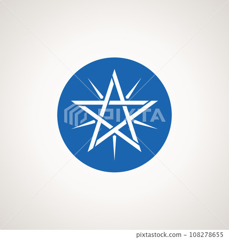 Emblem from the flag of Ethiopia Emblem from the flag of Ethiopia 108278655