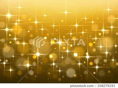 金色閃光背景,閃閃發光的球散景 金色閃光背景,閃閃發光的球散景 108279191