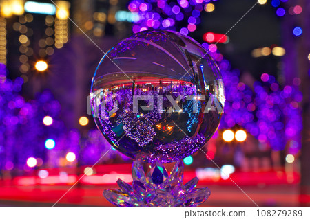 [Midosuji Illumination (Crystal Ball)] Midosuji, Osaka City 108279289