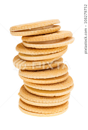 double cookies isolated 108279752