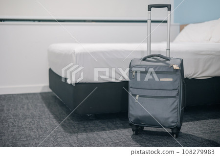 Hotel double size bedroom and travel carry case Hotel double size bedroom and travel carry case 108279983