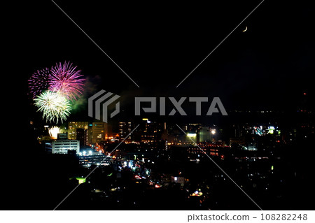 Kano River Fireworks Festival Sunday, July 31, 2022 75th Numazu Summer Festival Numazu City, Shizuoka Prefecture Kano River Fireworks Festival Sunday, July 31, 2022 75th Numazu Summer Festival Numazu City, Shizuoka Prefecture 108282248