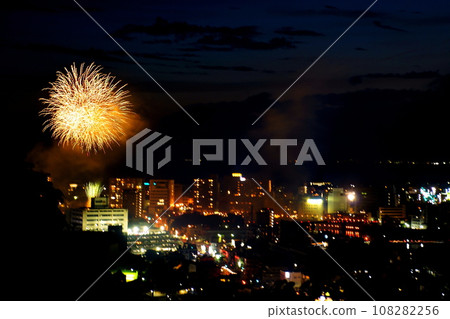 Kano River Fireworks Festival Sunday, July 31, 2022 75th Numazu Summer Festival Numazu City, Shizuoka Prefecture Kano River Fireworks Festival Sunday, July 31, 2022 75th Numazu Summer Festival Numazu City, Shizuoka Prefecture 108282256