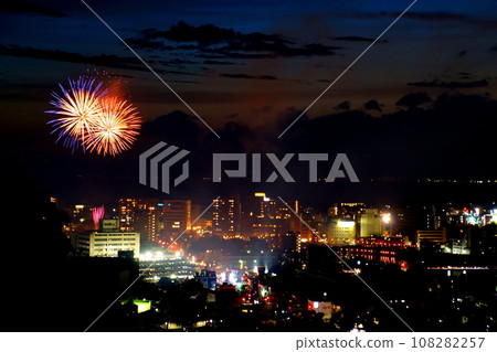 Kano River Fireworks Festival Sunday, July 31, 2022 75th Numazu Summer Festival Numazu City, Shizuoka Prefecture Kano River Fireworks Festival Sunday, July 31, 2022 75th Numazu Summer Festival Numazu City, Shizuoka Prefecture 108282257