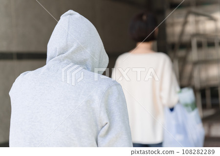 Women targeted by suspicious persons Women targeted by suspicious persons 108282289