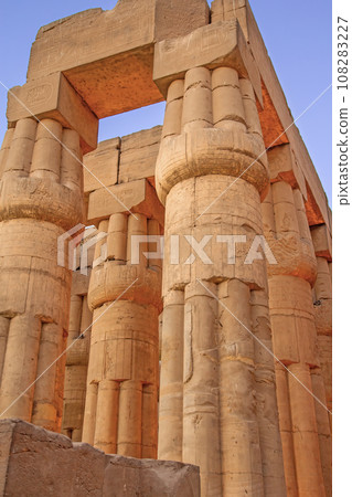 Columns at the Temple. Luxor. Egypt. Columns at the Temple. Luxor. Egypt. 108283227