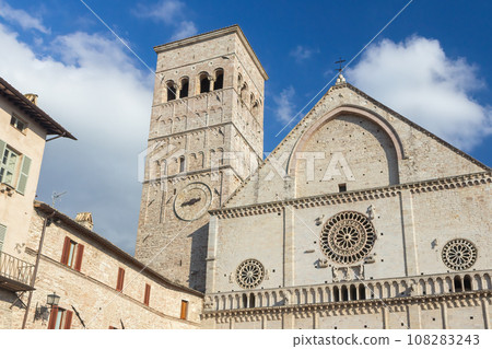 Cathedral of San Rufino. Assisi. Umbria. Italy. 108283243