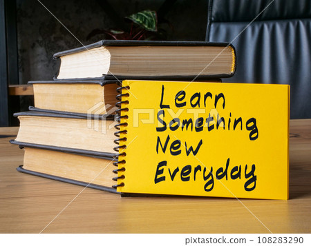 Learn something new everyday and books for lifelong learning. Learn something new everyday and books for lifelong learning. 108283290