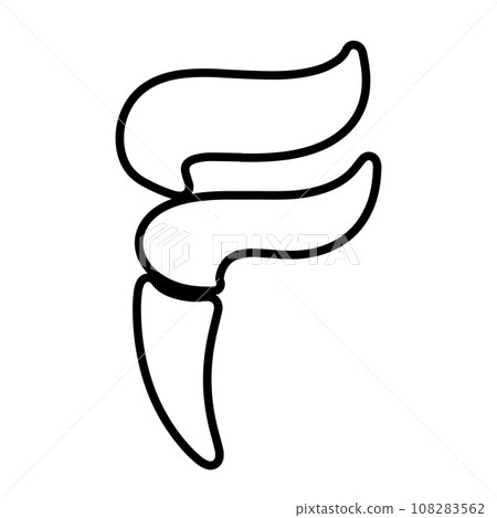 F Letter vector icon F Letter vector icon 108283562