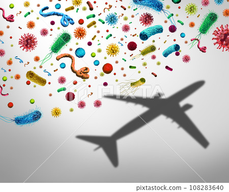 Airplane Germs 108283640