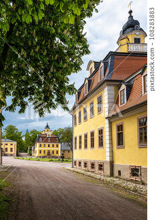 Castle Belvedere near Weimar Thuringia Germany is a elegant summer residence dating from 18th century. Castle Belvedere near Weimar Thuringia Germany is a elegant summer residence dating from 18th century. 108283883