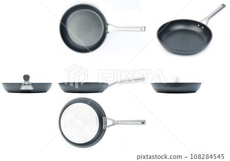 Different views of new fry pan Different views of new fry pan 108284545