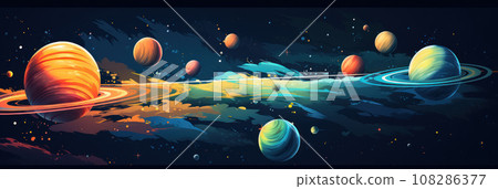 Mysterious universe, vast space 108286377