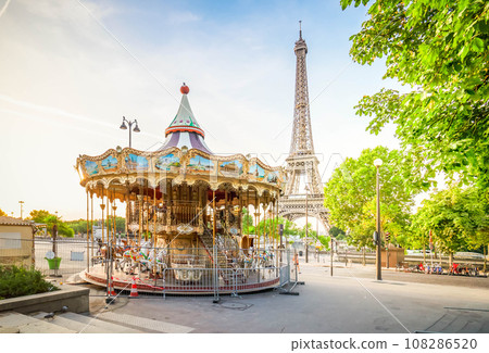 eiffel tour and from Trocadero, Paris eiffel tour and from Trocadero, Paris 108286520