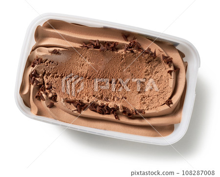 box of chocolate ice cream box of chocolate ice cream 108287008