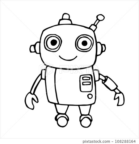 robot, cartoon, robotic 108288164