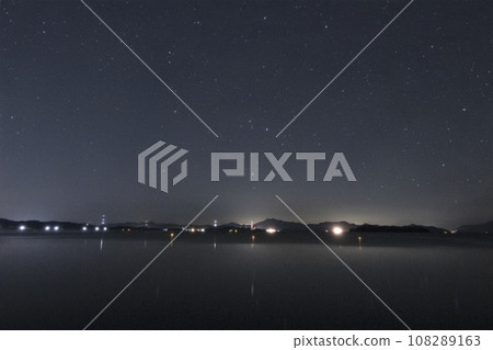 瀨戶內冬天的星空，上升的天蠍座 108289163