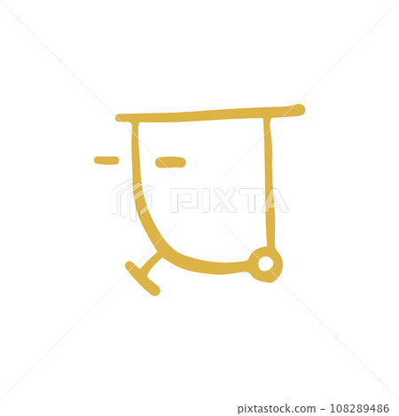 手寫治癒龍字“到” 108289486