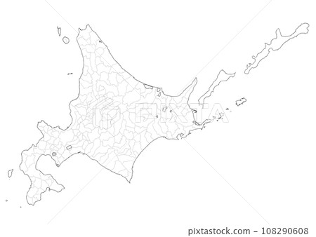 空白地圖北海道 空白地圖北海道 108290608