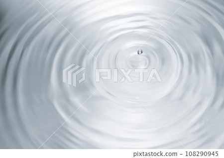 water, drop, ripple 108290945