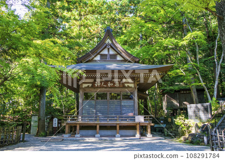 Saitama Prefecture, Nagatoro Town, Hodosan Shrine, Kagura Hall, Chichibu Sansha 108291784