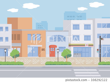 Illustration of city background Illustration of city background 108292122
