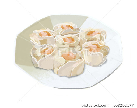 Shrimp Shumai (octagonal plate) 108292177