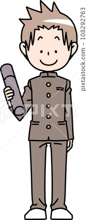 畢業典禮男學生學蘭 畢業典禮男學生學蘭 108292763