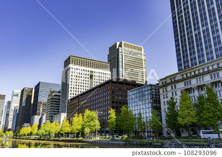 Tokyo Marunouchi, buildings along Babasakimoat, Chiyoda-ku, Tokyo Tokyo Marunouchi, buildings along Babasakimoat, Chiyoda-ku, Tokyo 108293096