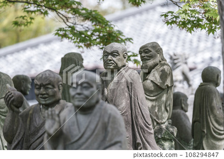 眾多羅漢雕像（嵐山羅漢） 108294847