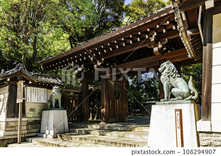 東京九段靖國神社南門 東京都千代田區 東京九段靖國神社南門 東京都千代田區 108294907