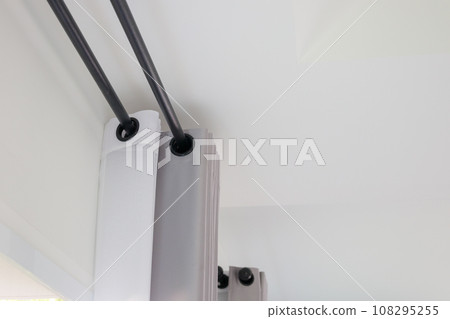 Curtain window interior decoration in living room 108295255