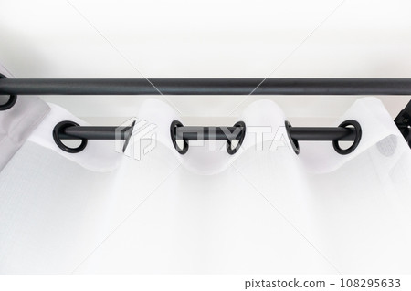 Curtain window interior decoration in living room Curtain window interior decoration in living room 108295633