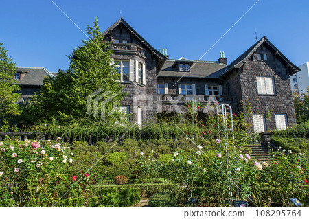 東京舊古河庭園 秋玫瑰景 都立庭園 108295764