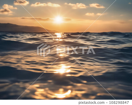 美好的海日落 108298847