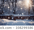 一個下雪的早晨的圖像 108299386
